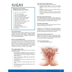 Intermittent Self Catheterization